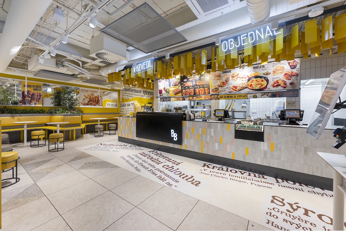 Interiér restaurace