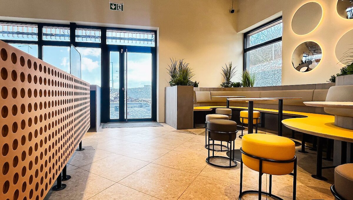 Interiér restaurace