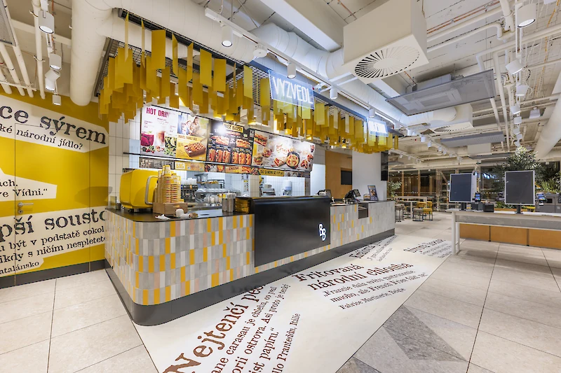 Interiér restaurace