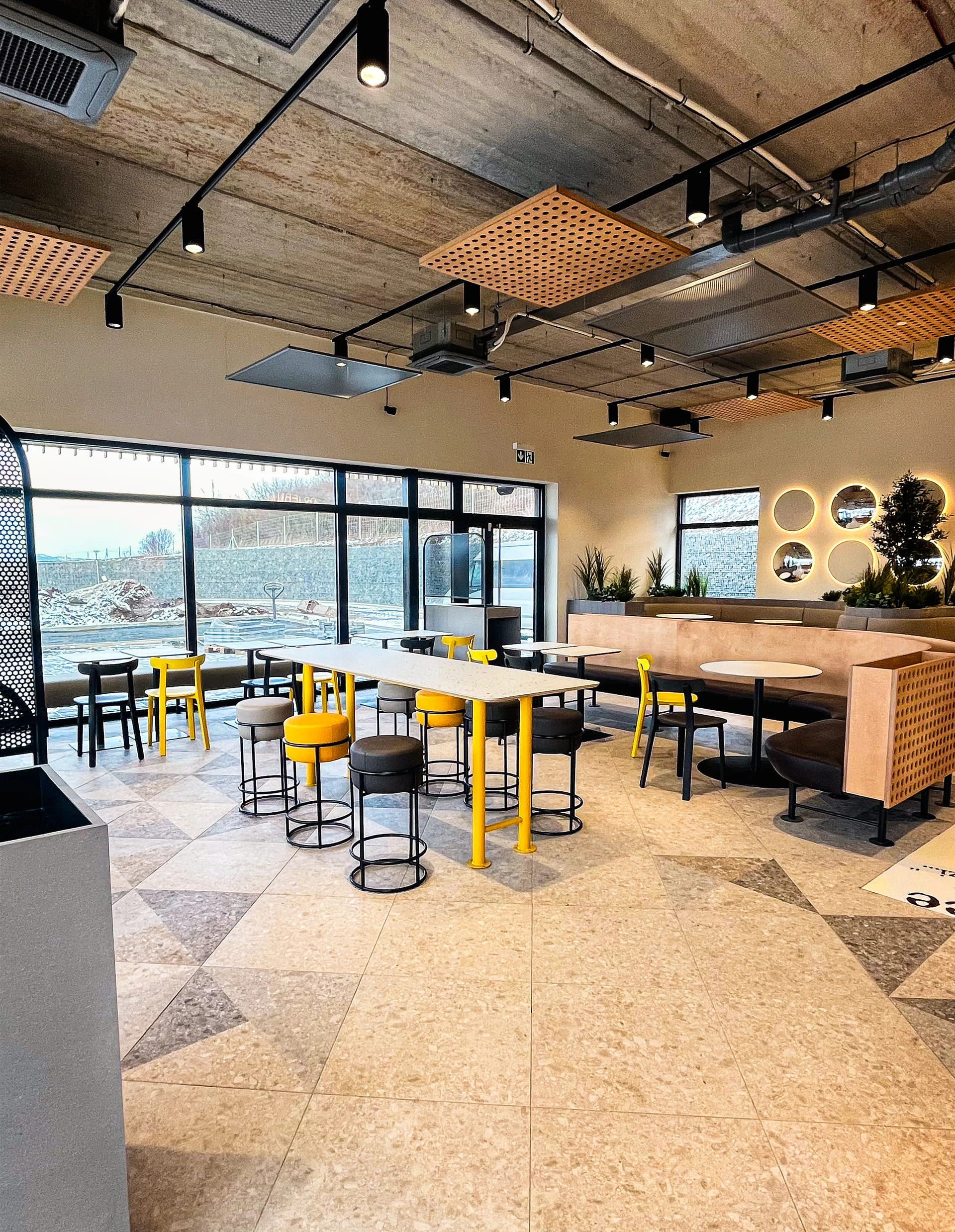 Interiér restaurace