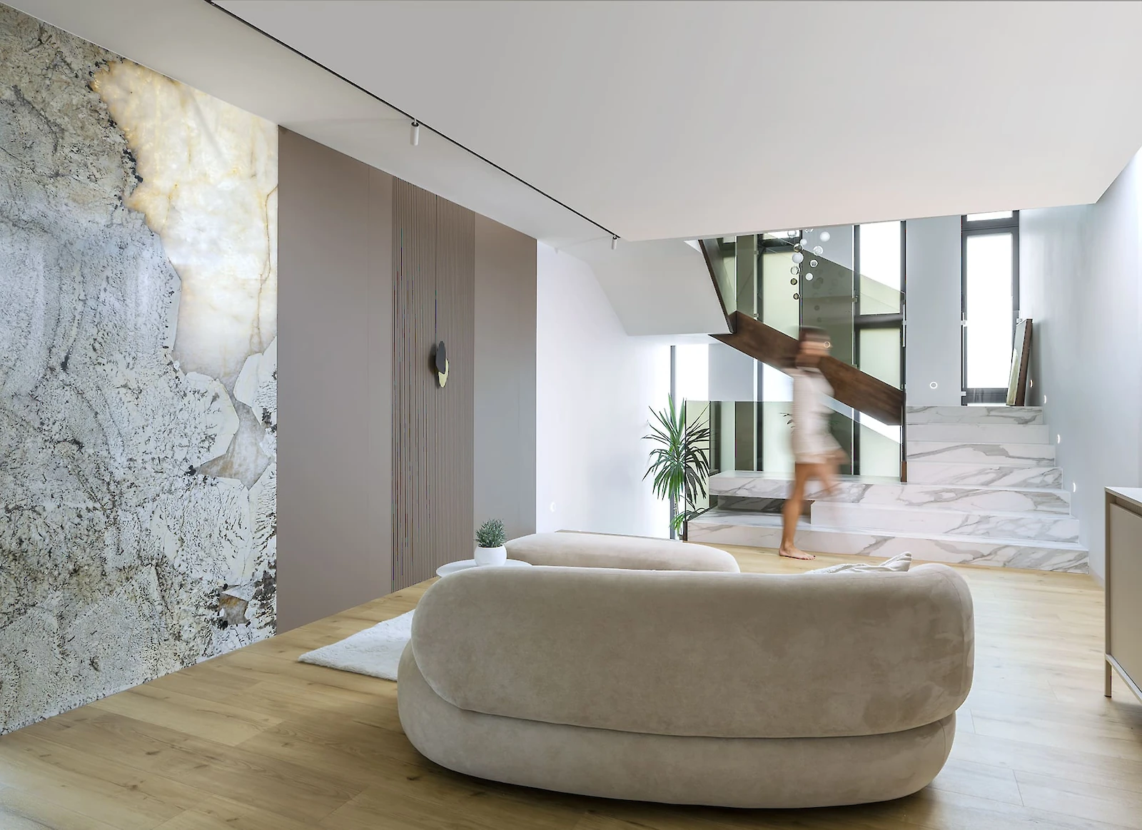 Obývací pokoj s lenoškou