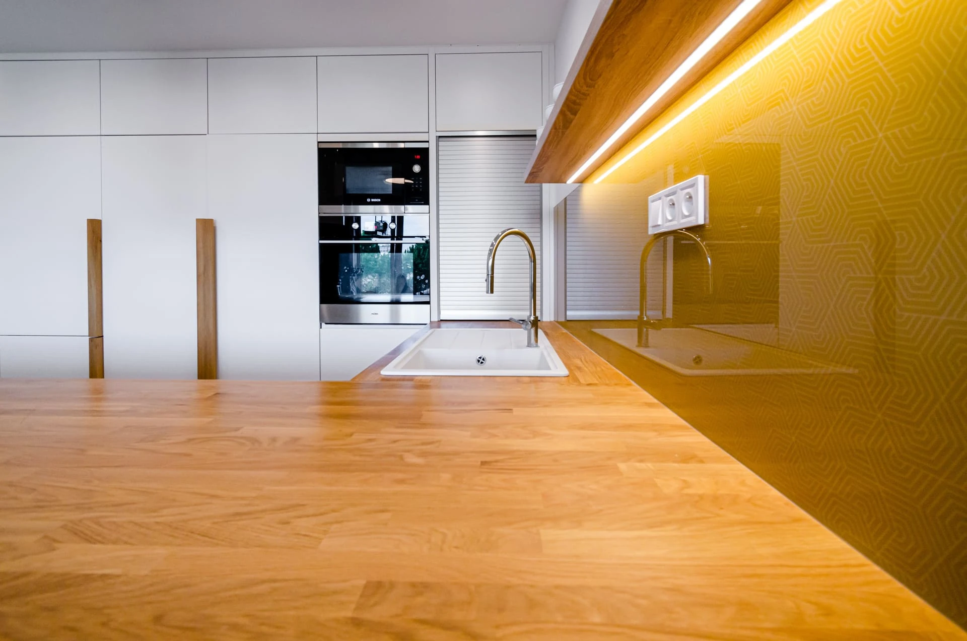 Detail kuchyňské linky