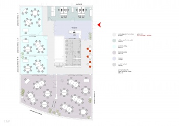 Návrh interiéru učeben na míru pro VŠCHT Praha