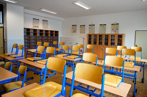Interiér školní učebny na zakázku